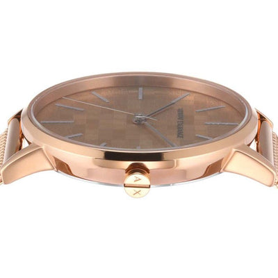 Armani Exchange Analog Rose Gold Dial Women 36mm