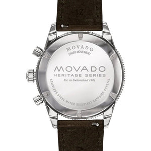 Movado Calendoplan Blue Dial Men 42mm