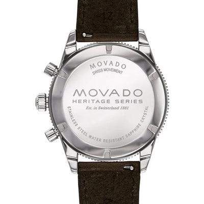 Movado Calendoplan Blue Dial Men 42mm