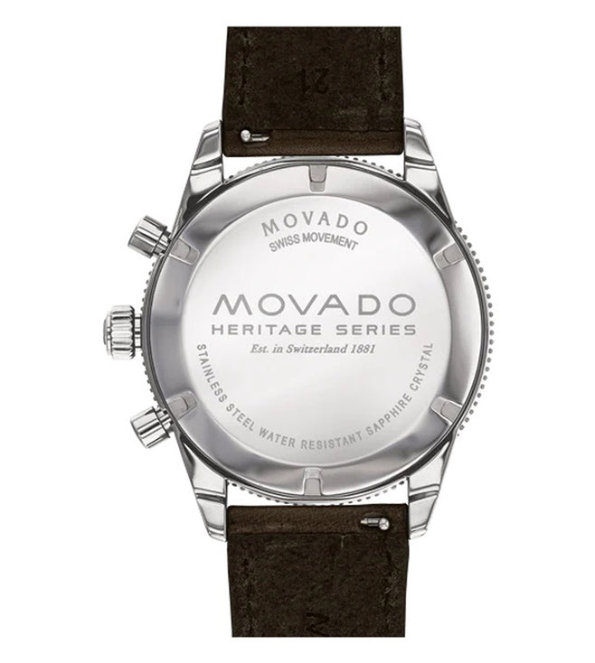Movado Calendoplan Blue Dial Men 42mm