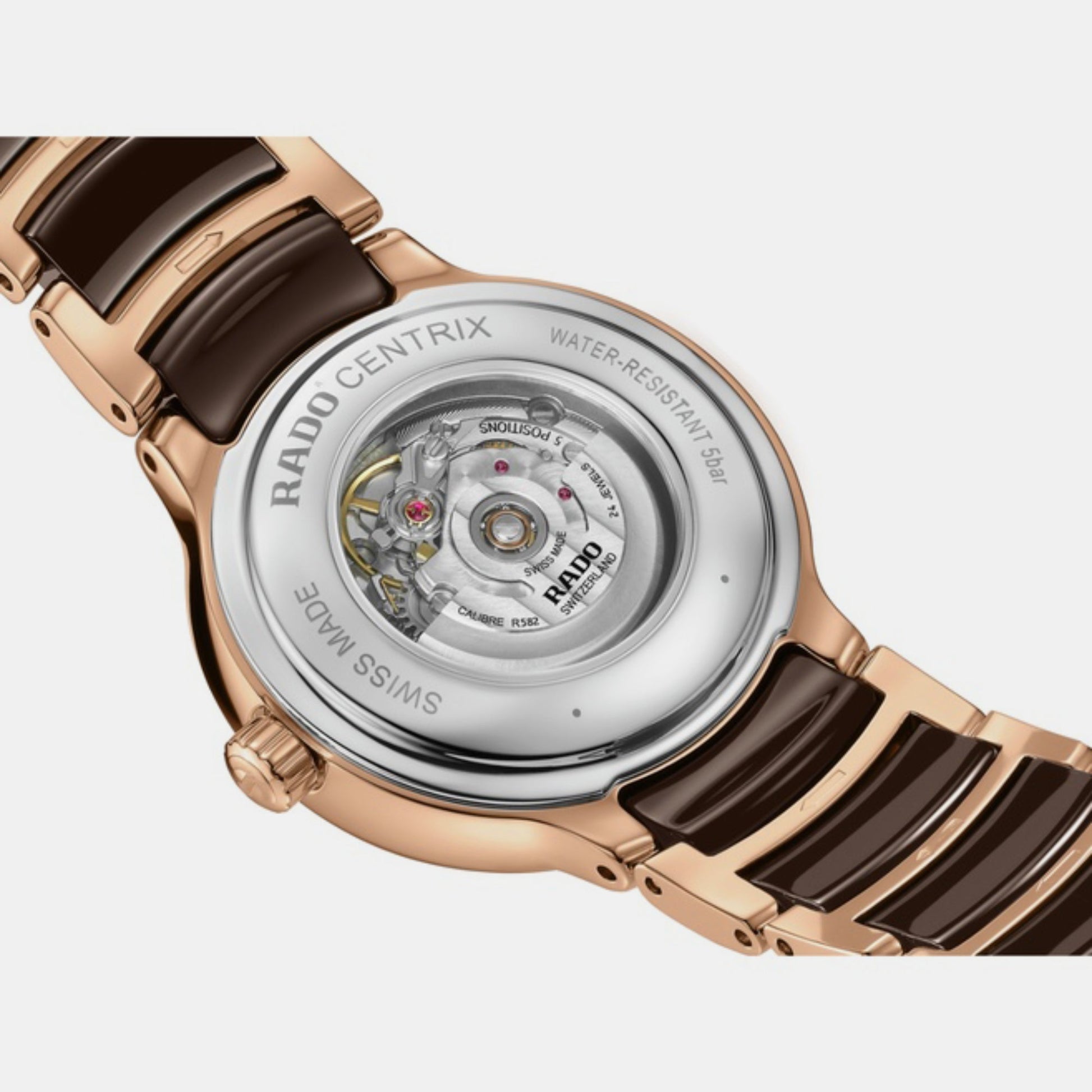 Centrix Women Automatic Brown Dial Analog Stainless Steel Watch R30019302