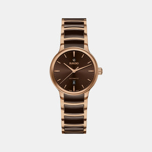 Centrix Women Automatic Brown Dial Analog Stainless Steel Watch R30019302