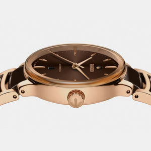 Centrix Women Automatic Brown Dial Analog Stainless Steel Watch R30019302