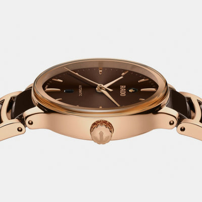 Centrix Women Automatic Brown Dial Analog Stainless Steel Watch R30019302