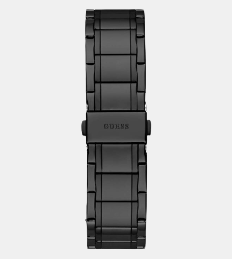 Dex Men Quartz Black Dial Analog Stainless Steel Watch GW0626G3