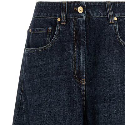 Brunello Cucinelli The Wide Barrel Jeans