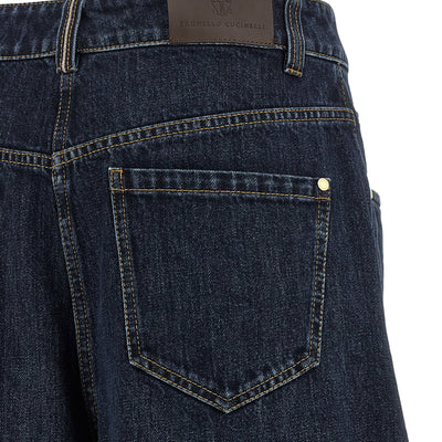 Brunello Cucinelli The Wide Barrel Jeans