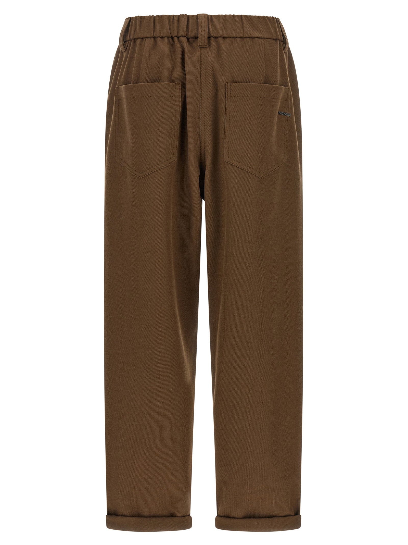 Brunello Cucinelli Baggy Pull-on Pants