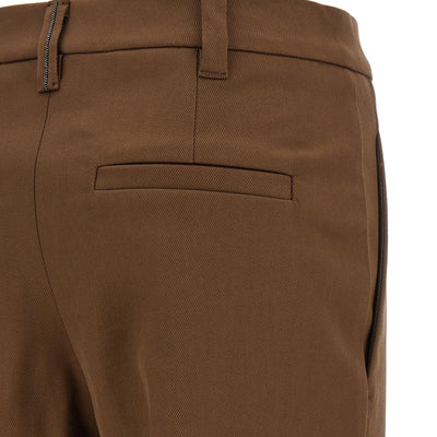Brunello Cucinelli Monile Cotton Pants