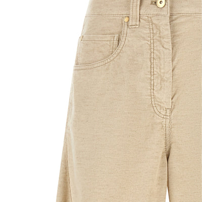 Brunello Cucinelli The Wide Barrel Pants