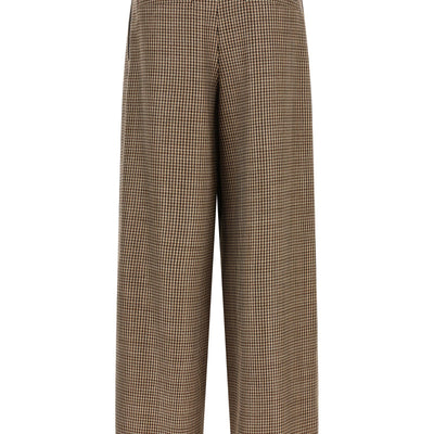 Brunello Cucinelli Prince Of Wales Lamé Pants