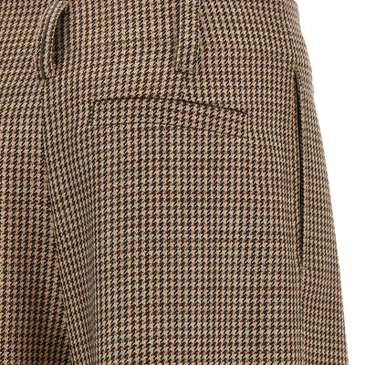 Brunello Cucinelli Prince Of Wales Lamé Pants