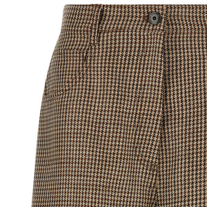 Brunello Cucinelli Prince Of Wales Lamé Bermuda Shorts