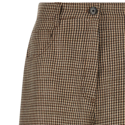 Brunello Cucinelli Prince Of Wales Lamé Bermuda Shorts
