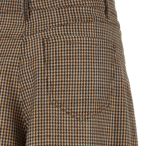 Brunello Cucinelli Prince Of Wales Lamé Bermuda Shorts