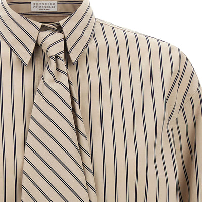 Brunello Cucinelli Shirt With Tie