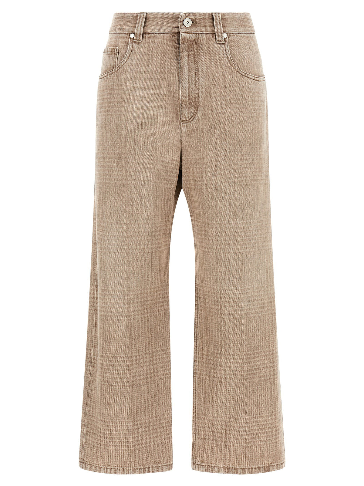Brunello Cucinelli Prince Of Wales Jeans