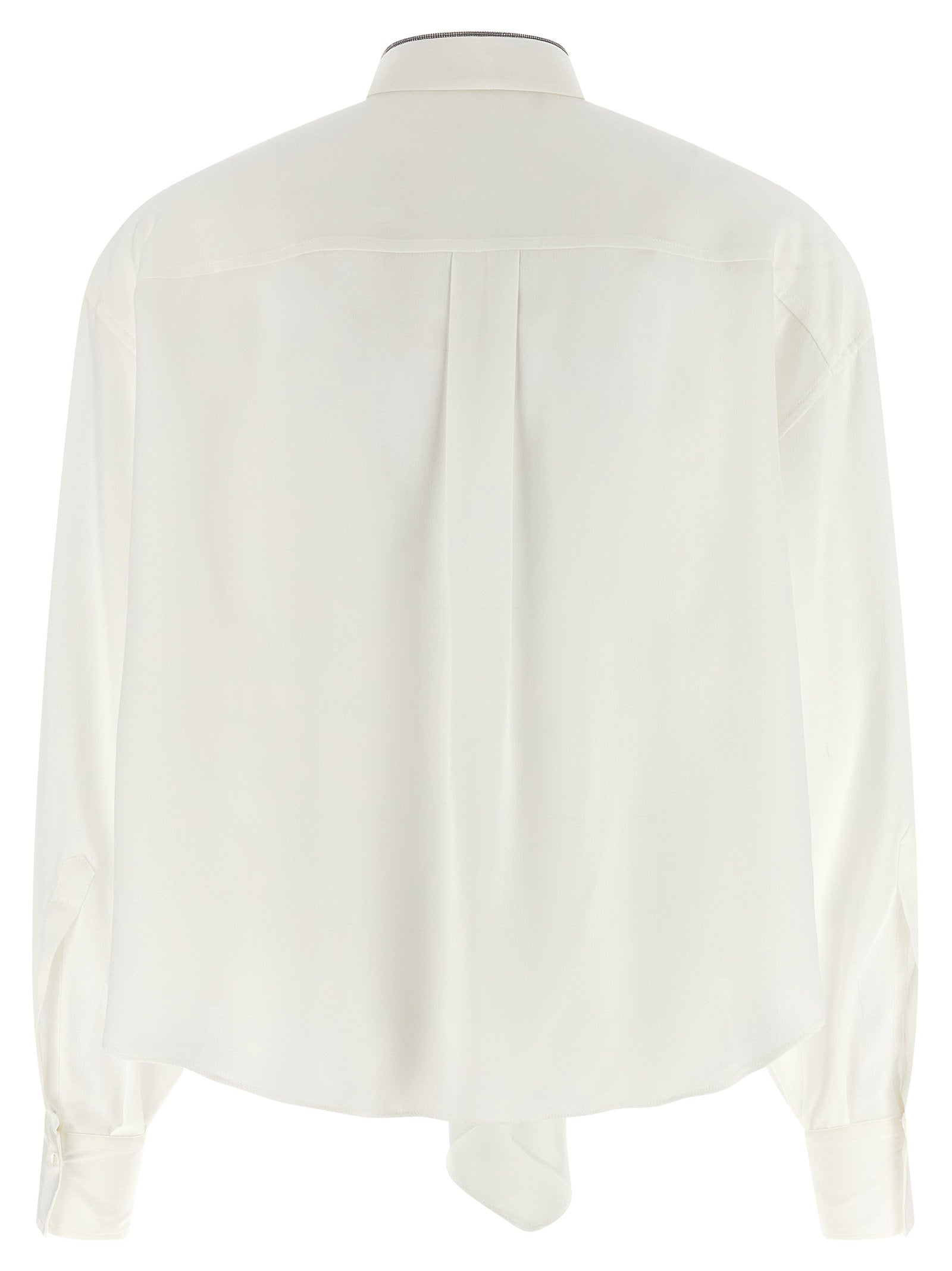 Brunello Cucinelli Shiny Collar Shirt