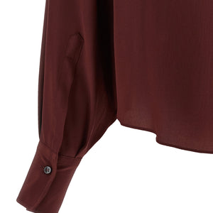 Brunello Cucinelli Shiny Collar Shirt