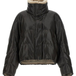 Brunello Cucinelli Padded Leather Jacket