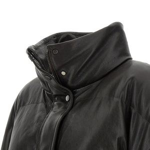 Brunello Cucinelli Padded Leather Jacket