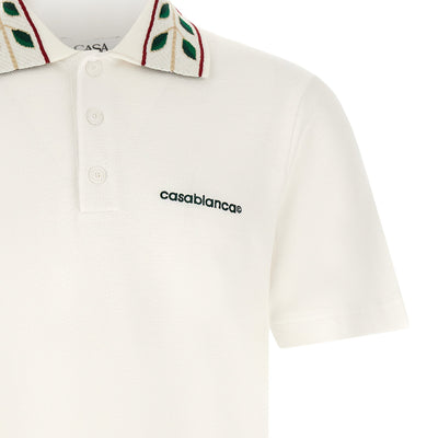 Casablanca Laurel Polo Shirt