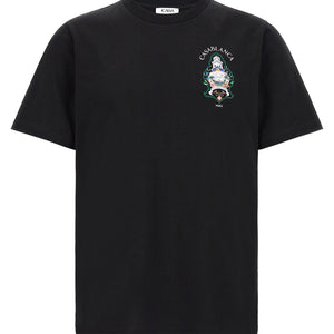 Casablanca T-shirt With Hotel Emblem Print