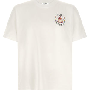 Casablanca T-shirt With Casa Way Print