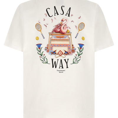 Casablanca T-shirt With Casa Way Print
