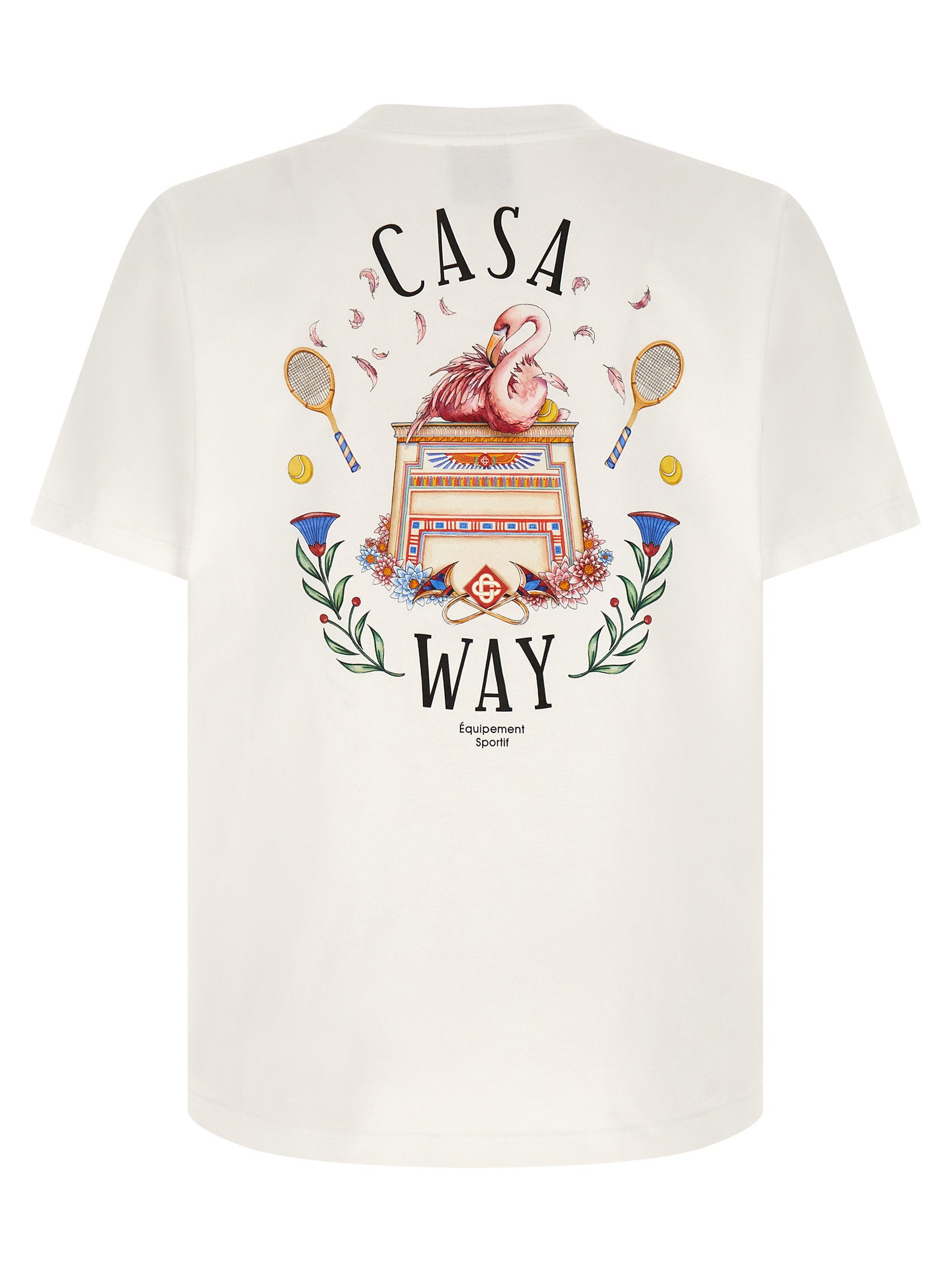 Casablanca T-shirt With Casa Way Print