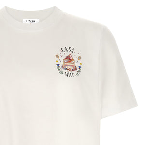 Casablanca T-shirt With Casa Way Print