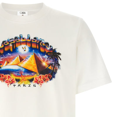 Casablanca Tourism Print T-shirt