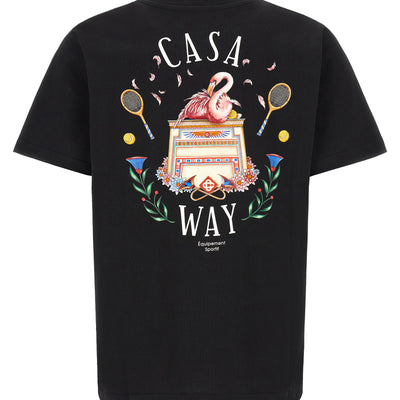 Casablanca T-shirt With Casa Way Print
