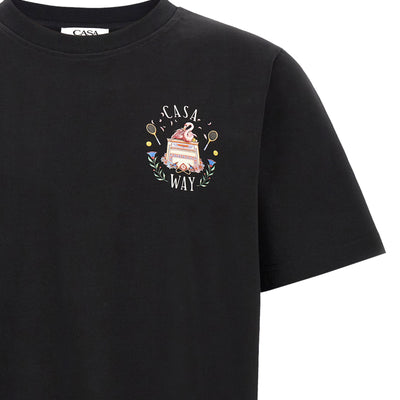 Casablanca T-shirt With Casa Way Print