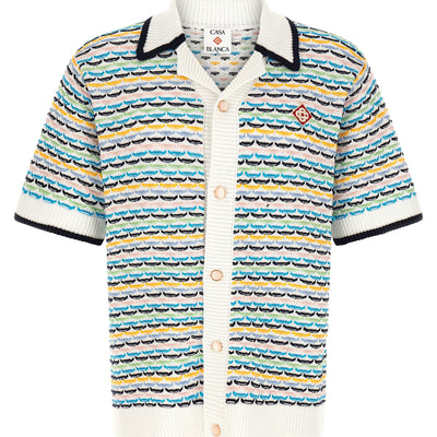 Casablanca Tuck Stitch Shirt