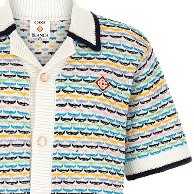 Casablanca Tuck Stitch Shirt
