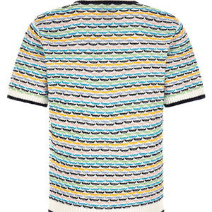 Casablanca Tuck Stitch Polo Shirt