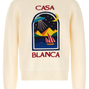 Casablanca Pyramid Abduction Sweater