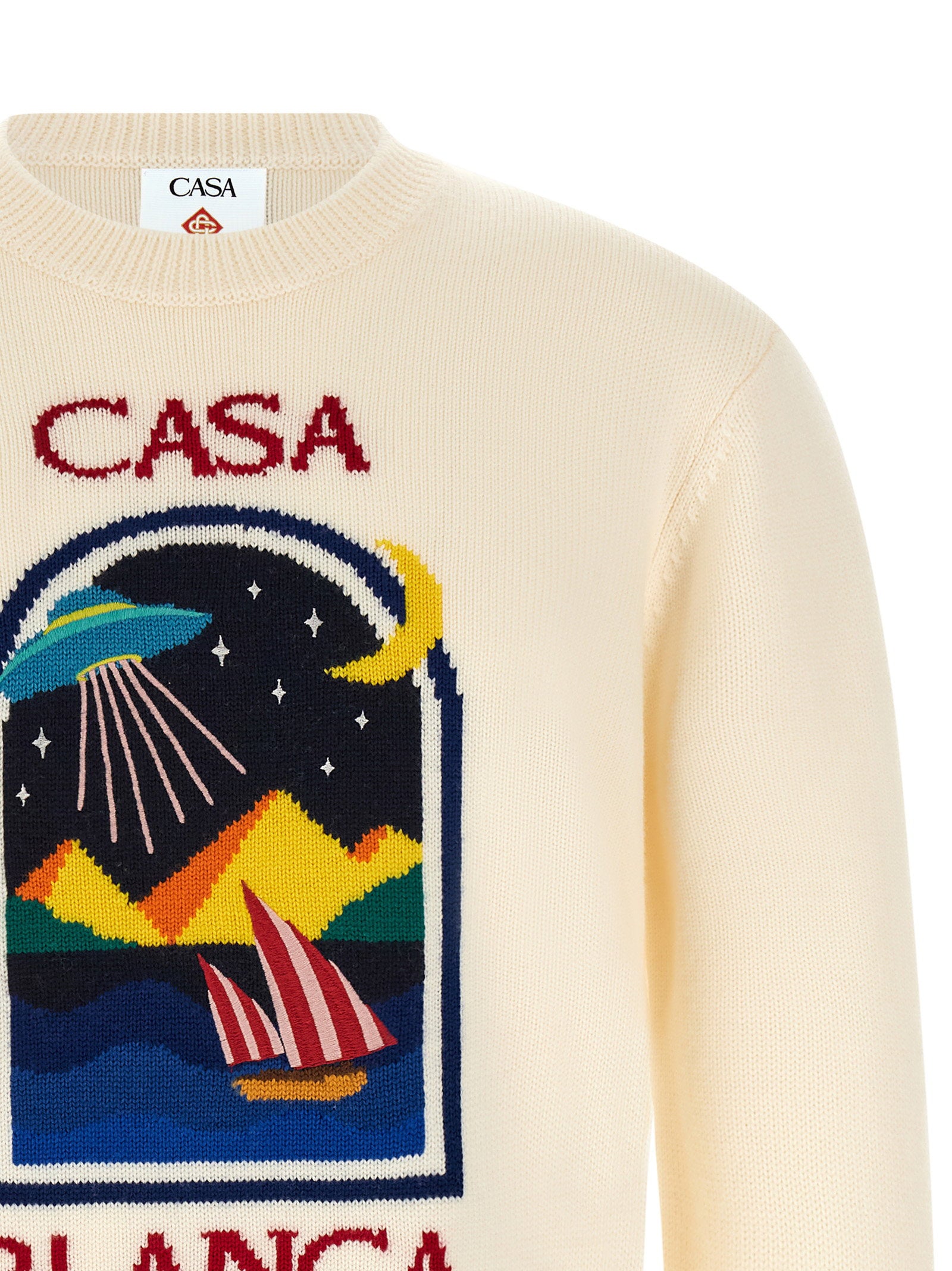 Casablanca Pyramid Abduction Sweater