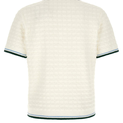 Casablanca Bouclé Polo Shirt