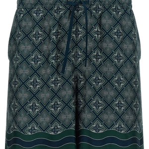 Casablanca Radiating Monogram Shorts