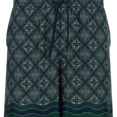 Casablanca Radiating Monogram Shorts