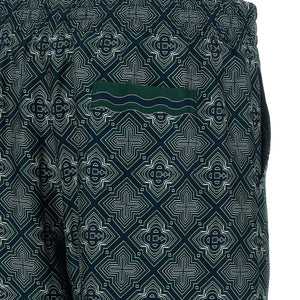 Casablanca Radiating Monogram Shorts