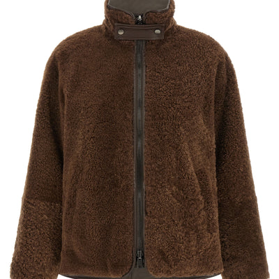 Brunello Cucinelli Fuzzy Reversible Jacket