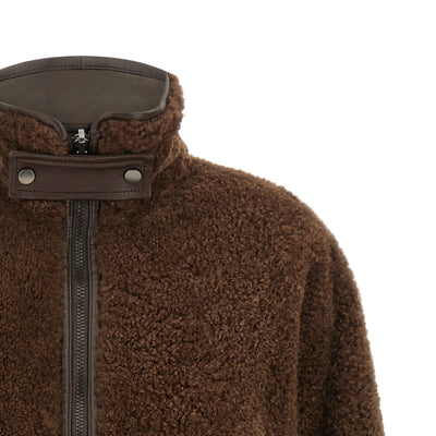 Brunello Cucinelli Fuzzy Reversible Jacket