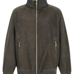 Brunello Cucinelli Leather Jacket
