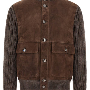 Brunello Cucinelli Suede Insert Jacket
