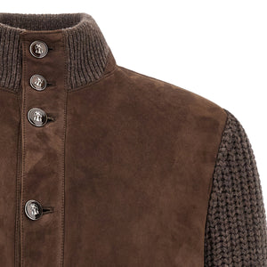 Brunello Cucinelli Suede Insert Jacket