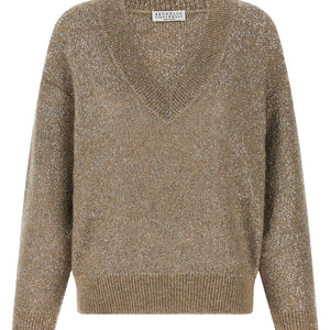 Brunello Cucinelli Dazzling Texture Sweater