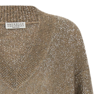 Brunello Cucinelli Dazzling Texture Sweater